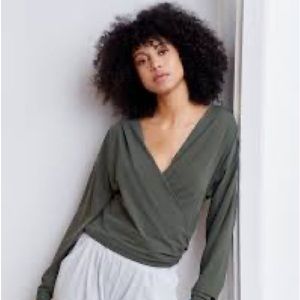 Aday That’s a Wrap Multi-Way Top XS Moss Green